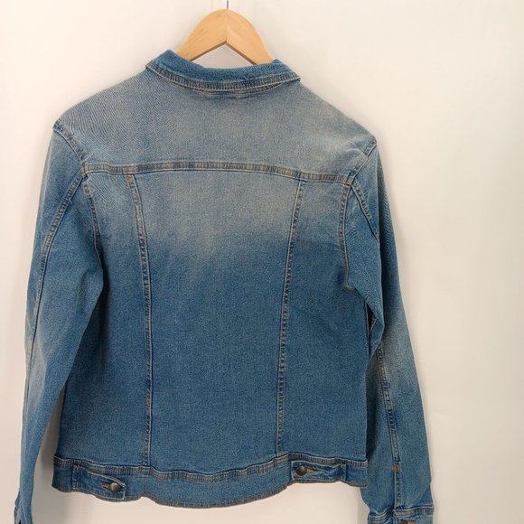 SERRA MEDIUM DENIM JACKET - Picture 2 of 16